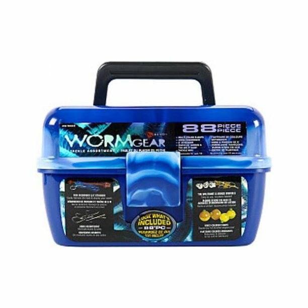 South Bend Worm Gear 88 Piece Tackle Box