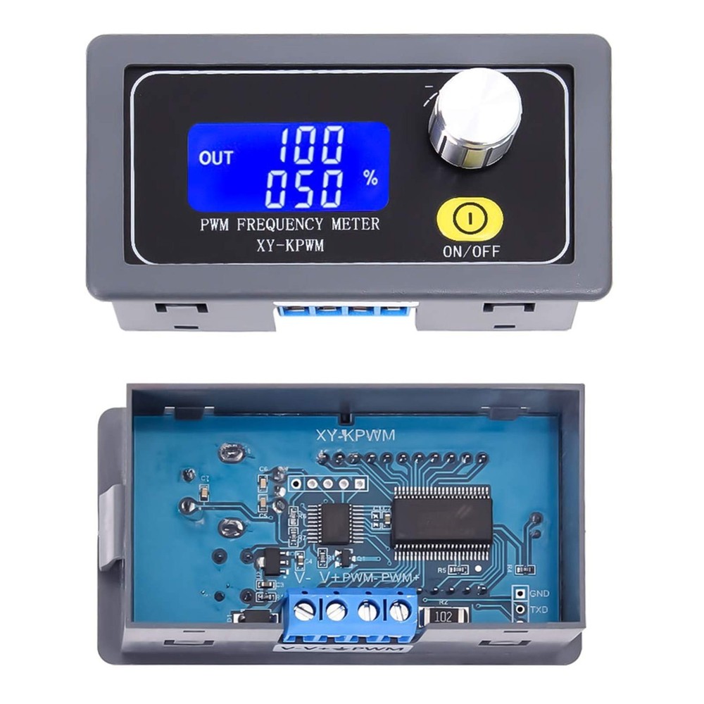 Adjustable PWM Frequency Generator 1Hz-150KHz, LCD Display, Square Wave Module