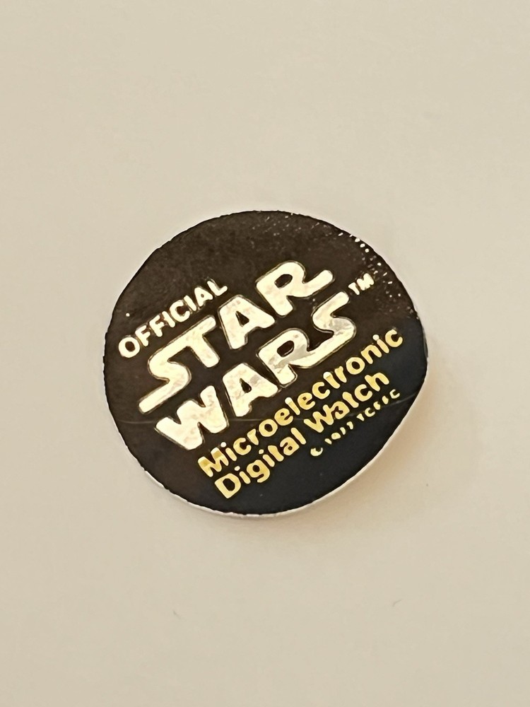 1977 Star Wars Texas Instruments Microelectronic Digital Damaged Watch & Case