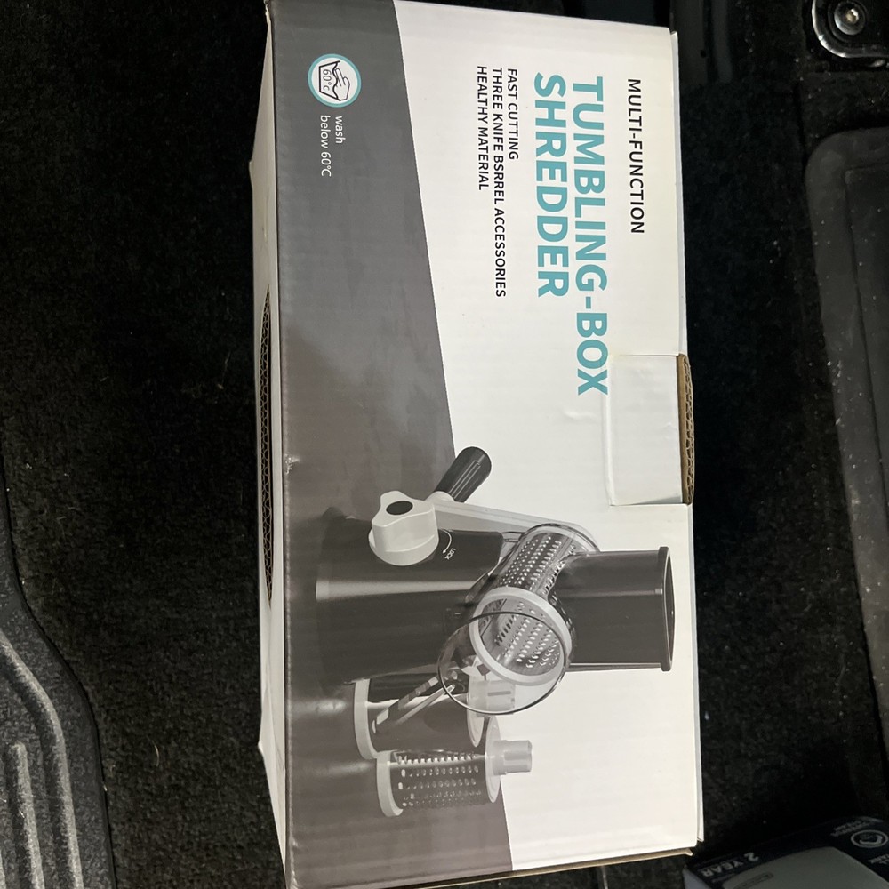 Tumbling Box Cheese Shredder