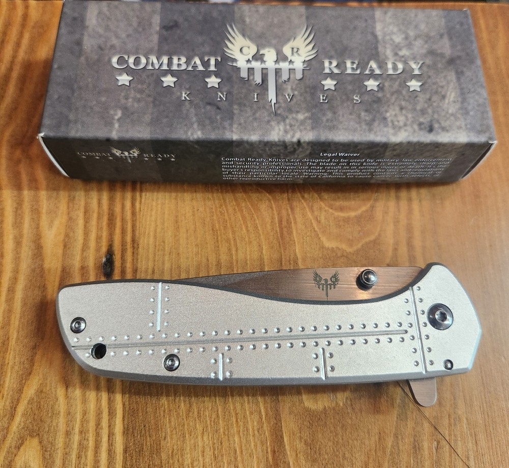 Combat Ready Model # CBR365 General Purpose Pocket Knife.