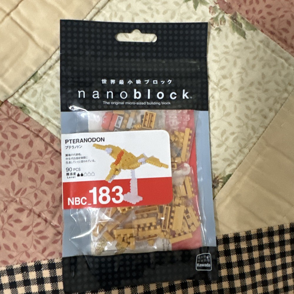 Nanoblock  Pterandon 90 Pcs Building Kit New