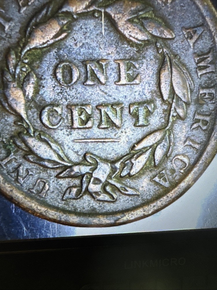 1839 Large Cent Matron Head / Silly Head Rarer Coin