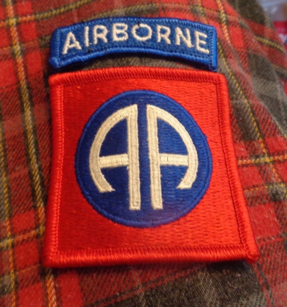 ARMY PATCH,SSI, 82nd AIRBORNE DIVISION
