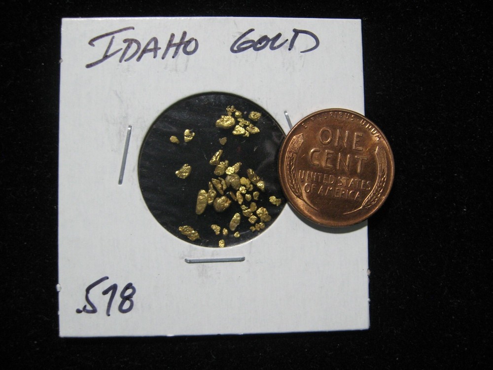 IDAHO GOLD NUGGET .578 GRAM