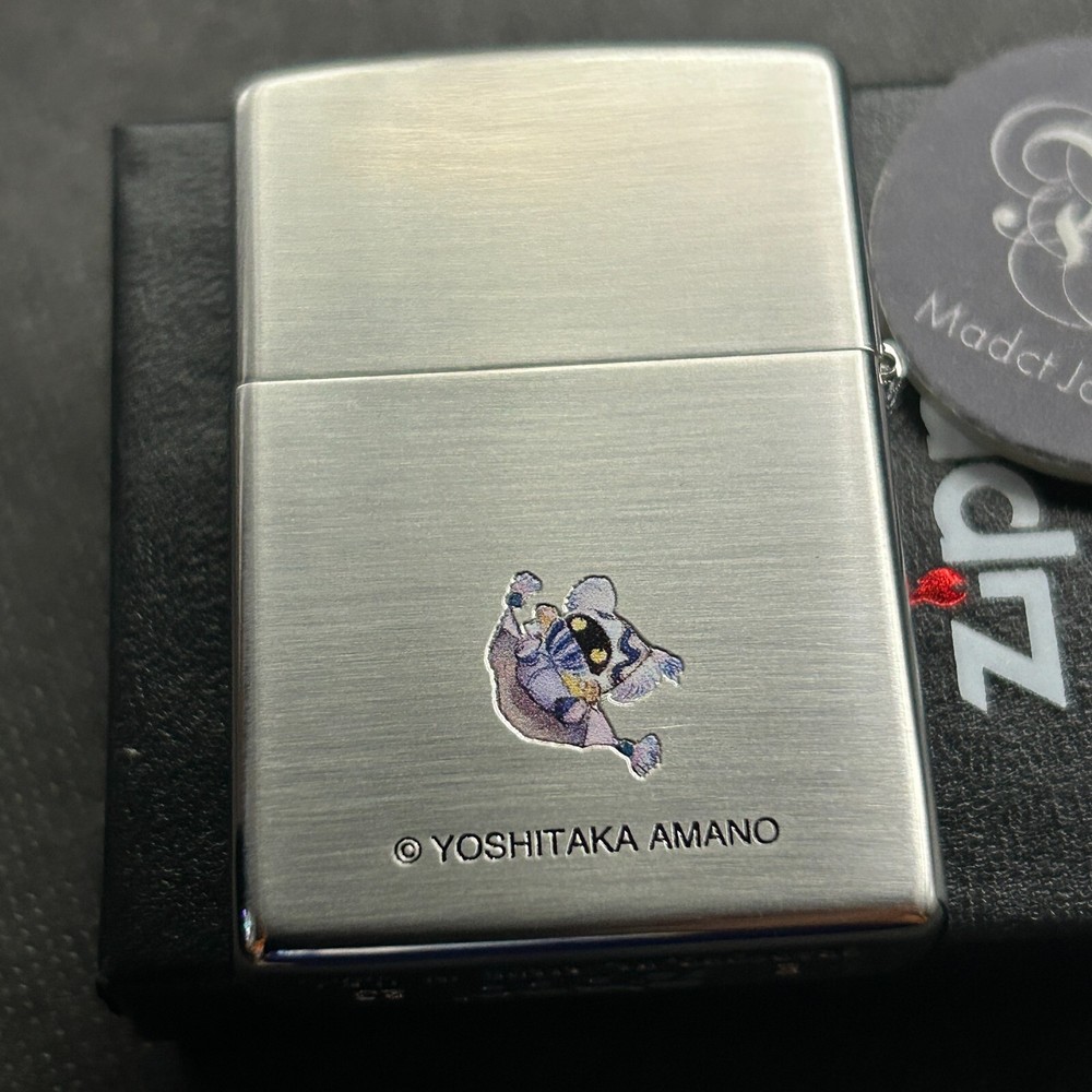 Zippo Yoshitaka Amano Final Fantasy Mage Double-sided processing Silver