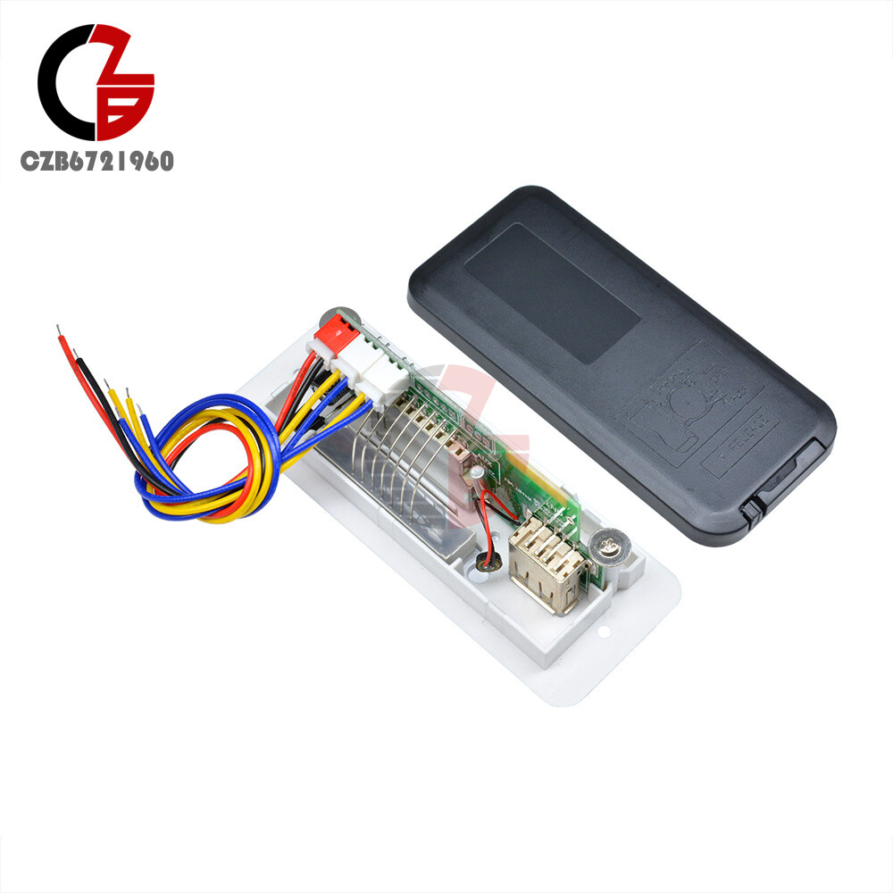 Mini 5V MP3 Decoder Board Bluetooth Controller Remote Amplifier 2*3W 3.6-5V