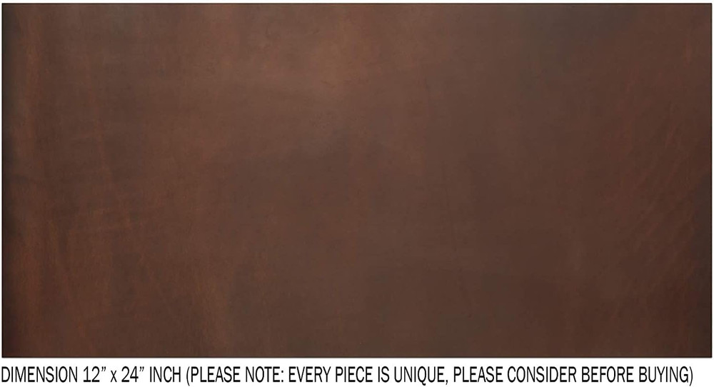 CP 4-5 oz Tooling Leather Sheets for Crafts - Full Grain Leather Hide - Crazy...