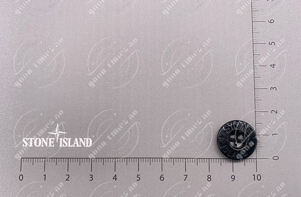 STONE ISLAND PLASTIC BUTTONS VARIOUS SIZES BLACK