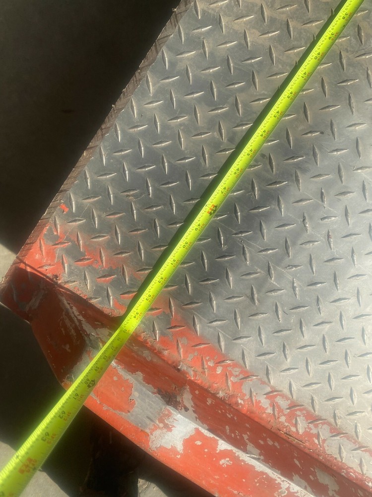 Aluminum Dock Board with Curb