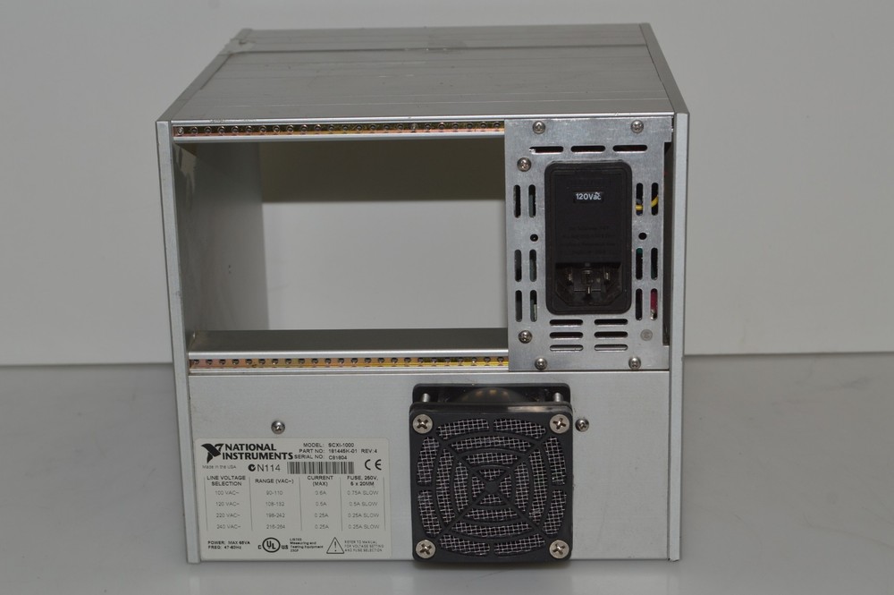 NATIONAL INSTRUMENTS SCXI-1000 DATA ACQUISITION CHASSIS (IRC63)