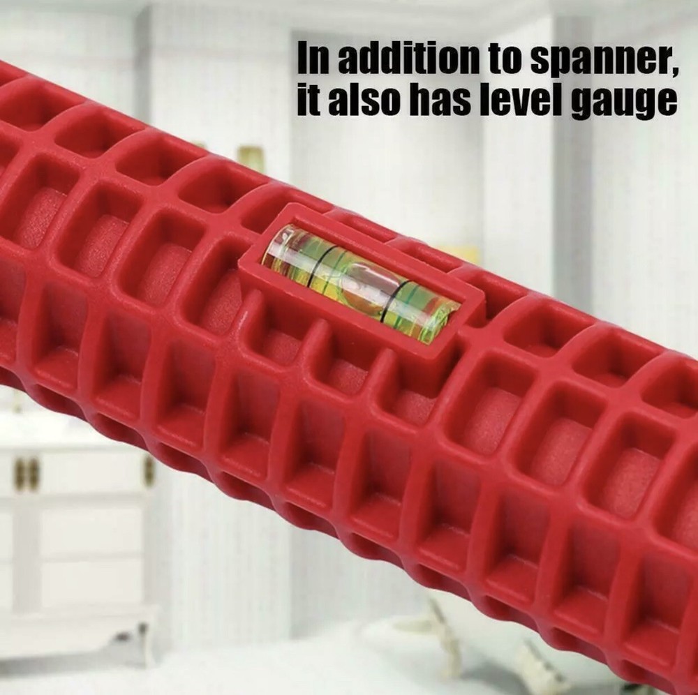 8 in 1 Multi-function Faucet Sink Installer Water Pipe Spanner Wrench.