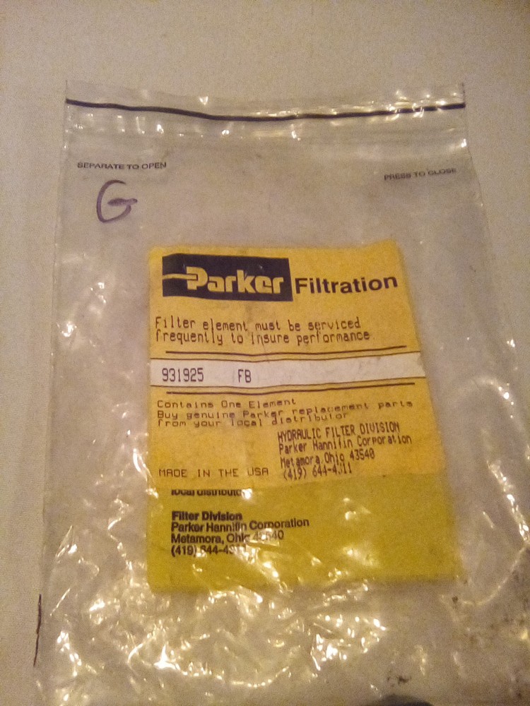 Parker Hydraulic Filter Components Kit 931925 FB