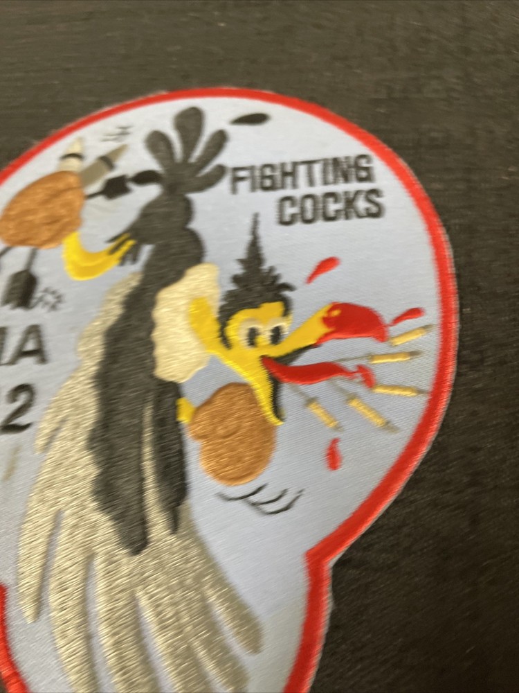 VMF-322 Fighting Cocks Squadron Throwback Patch
