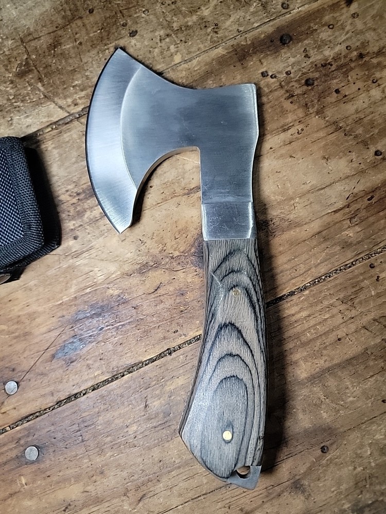 *Sharp* Stainless Hatchet Axe Meat Cleaver Camping Tool