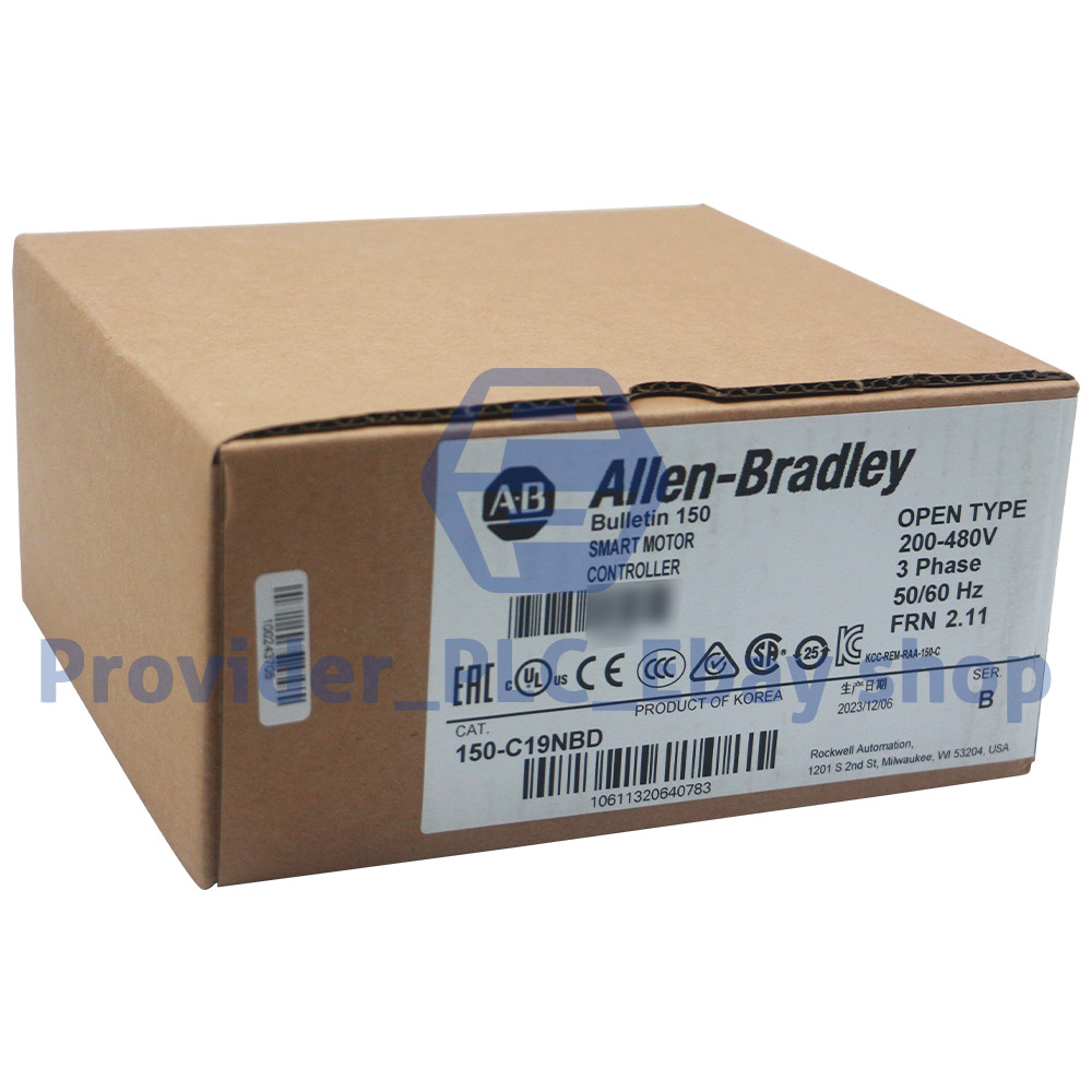 Allen Bradley Factory Sealed 150-C19NBD SMC-3 19A Smart Motor Controller