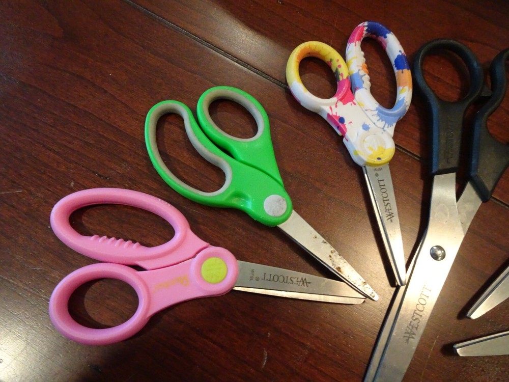 6 Pairs Scissors Westcott