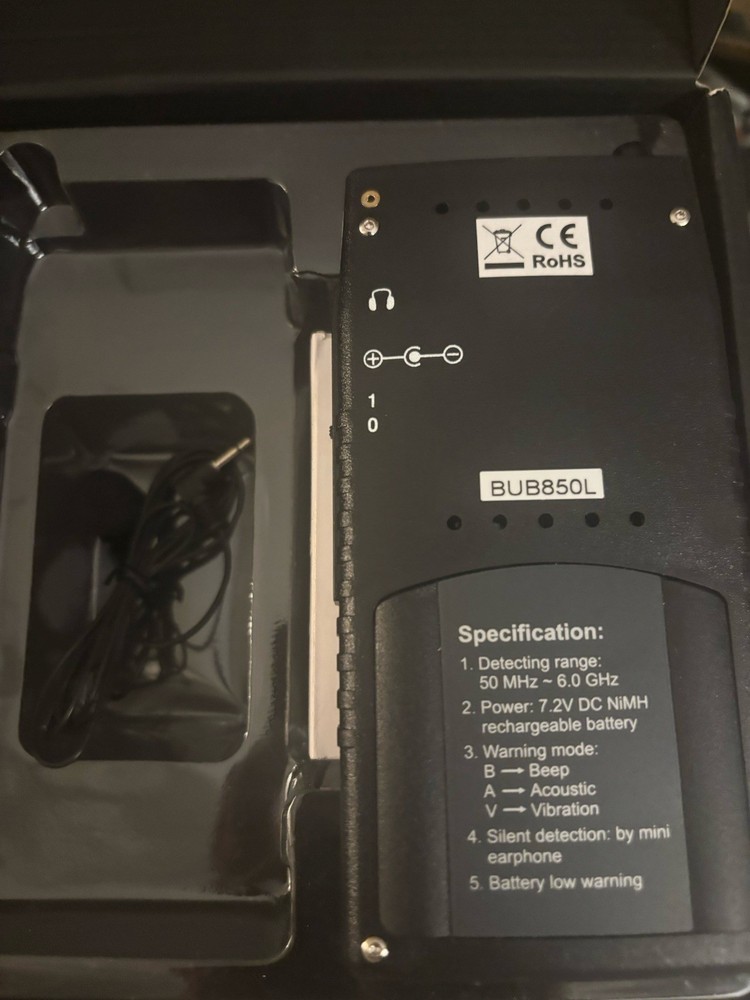 Anti-Spy RF Signal Bug Detector