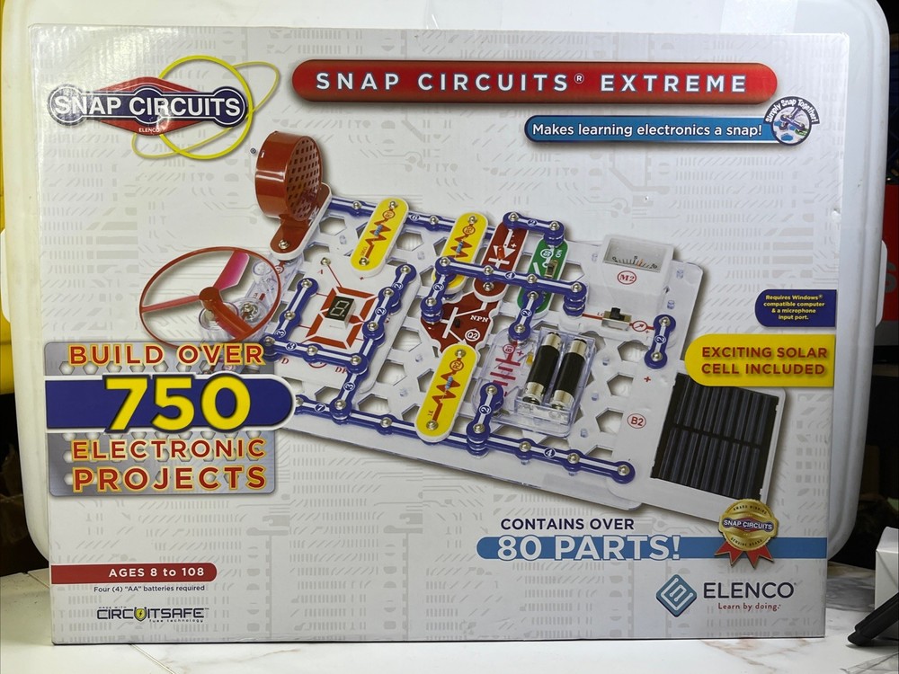 Snap Circuits Extreme SC-750 Electronics Exploration Kit