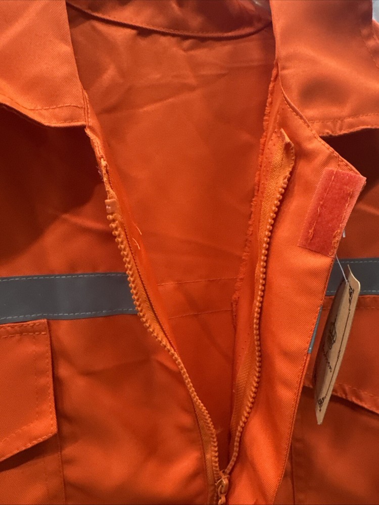 Orange Safety Jump Suit