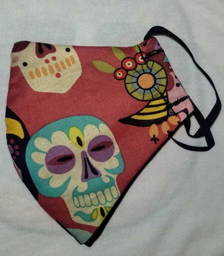 Carita Calaveras handmade facemask