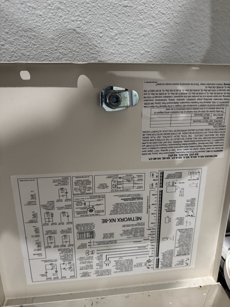 GE NX-8E Alarm Panel