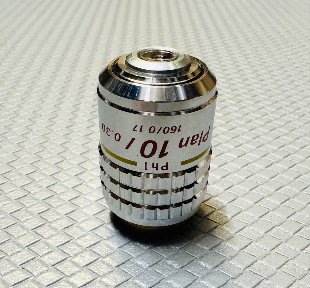 Nikon CFI Plan  10X/0.30 DL Ph1 Microscope Objective Plan Phase Contrast 160mm