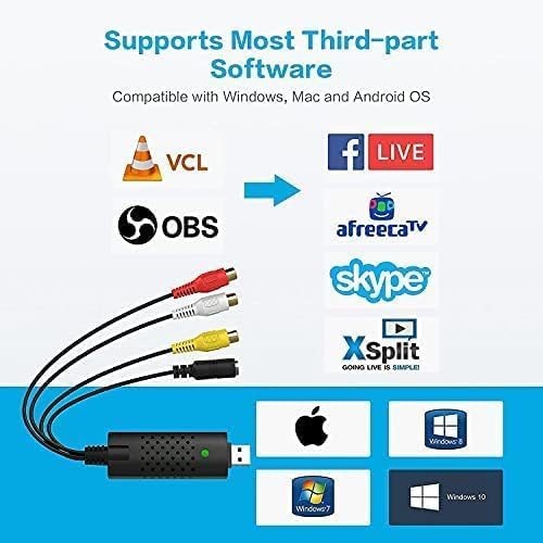 Capture Card, USB Video Card Device, Audio