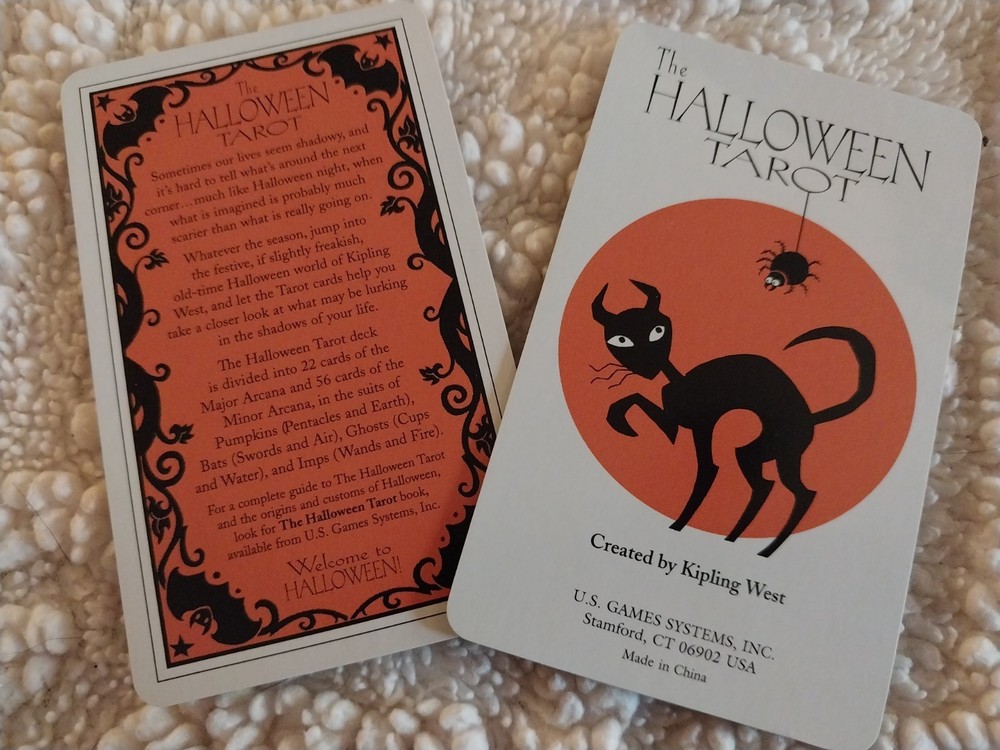 Terror filled Tarot bundle -3 spooky decks with a tarot bag.