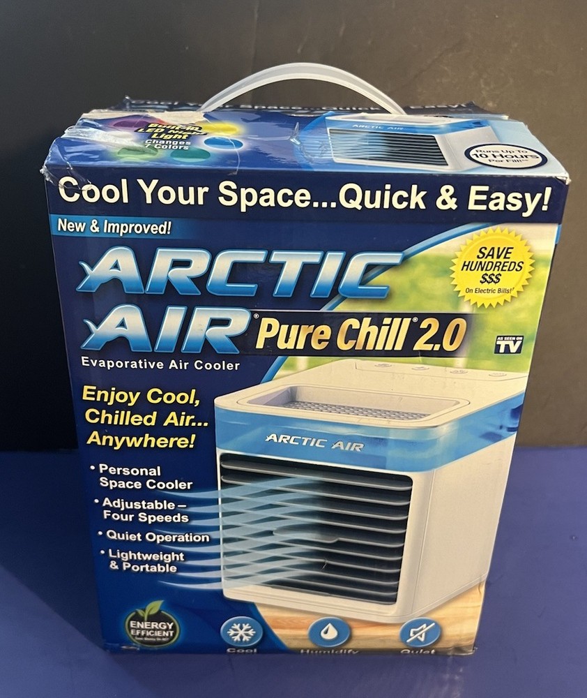 Arctic Air Pure Chill 2.0 (New version), 4 Speed, led Night Light Control