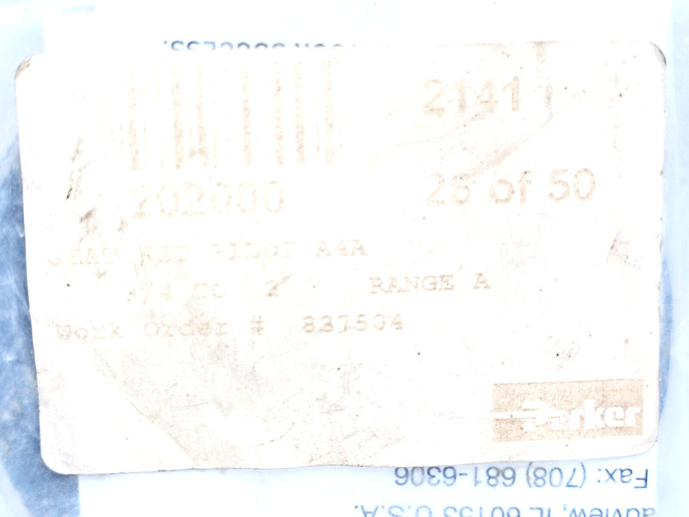 202000 PARKER PILOT SEAT KIT A4A