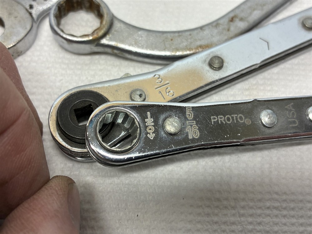 Lot Set of Proto Tools Various Wrenches