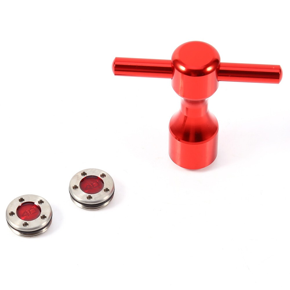 2pcs Red Golf Putter Weights Golf Wrench Spanner Tool Set For Scotty Cameron_CA
