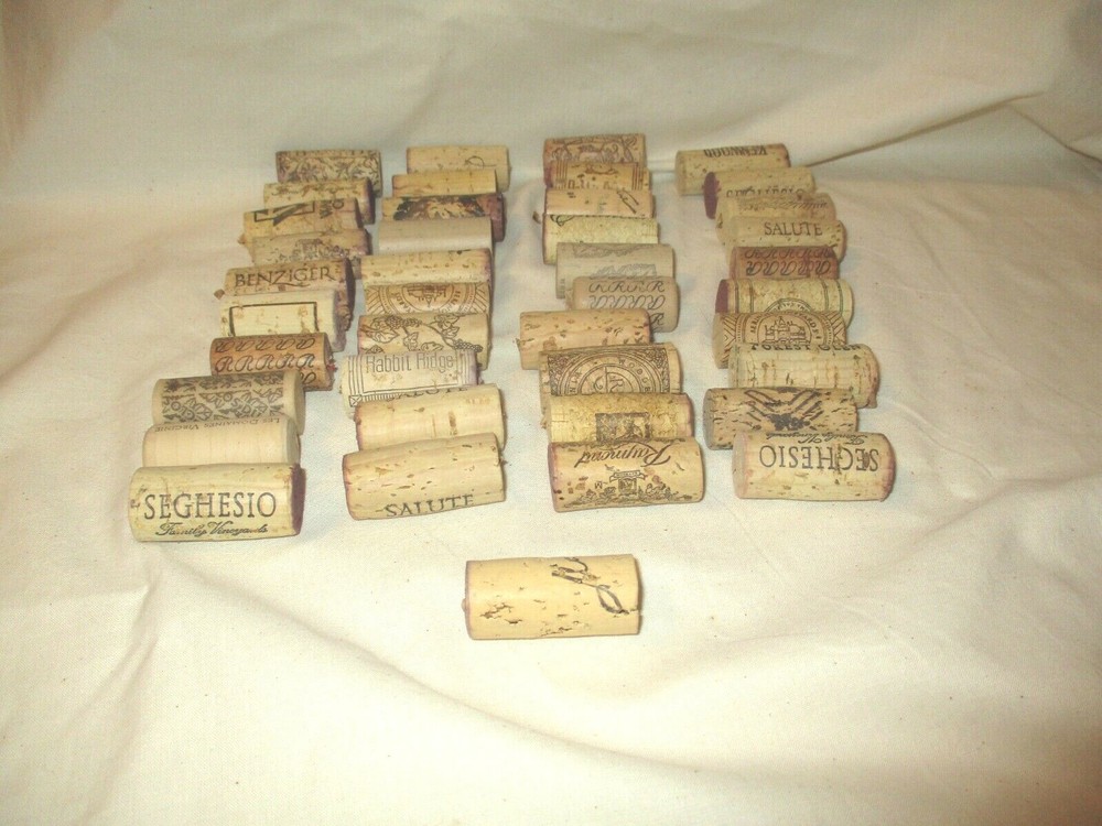 41 Assorted Used Wine Corks Crafts