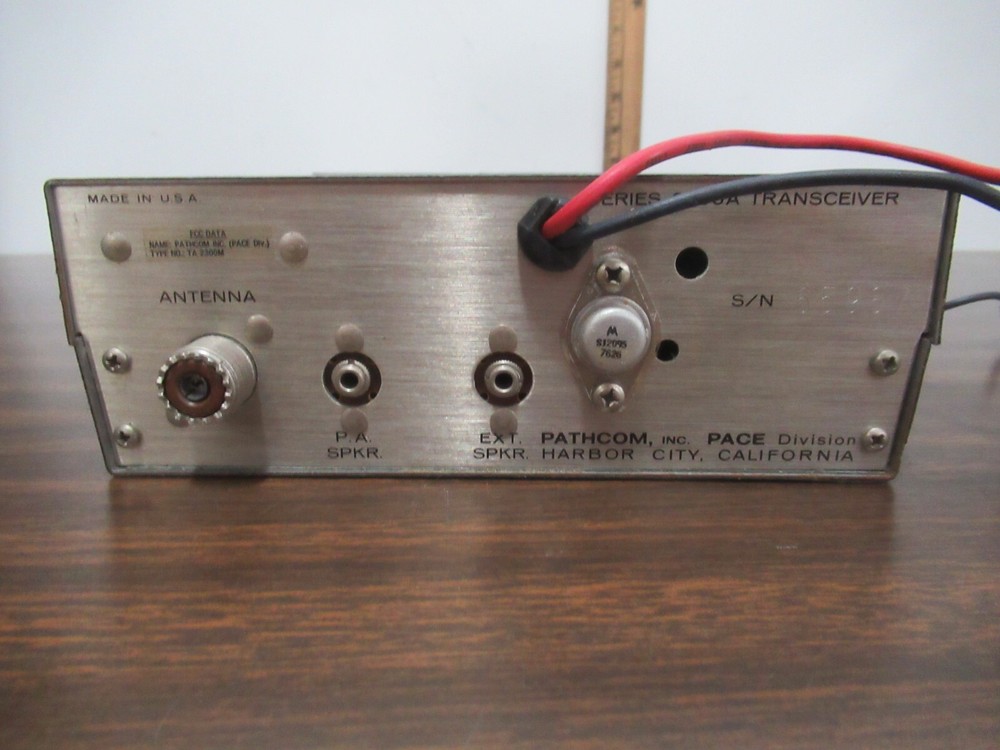 Pathcom CB radio Pace 2376B UNTESTED with instructions