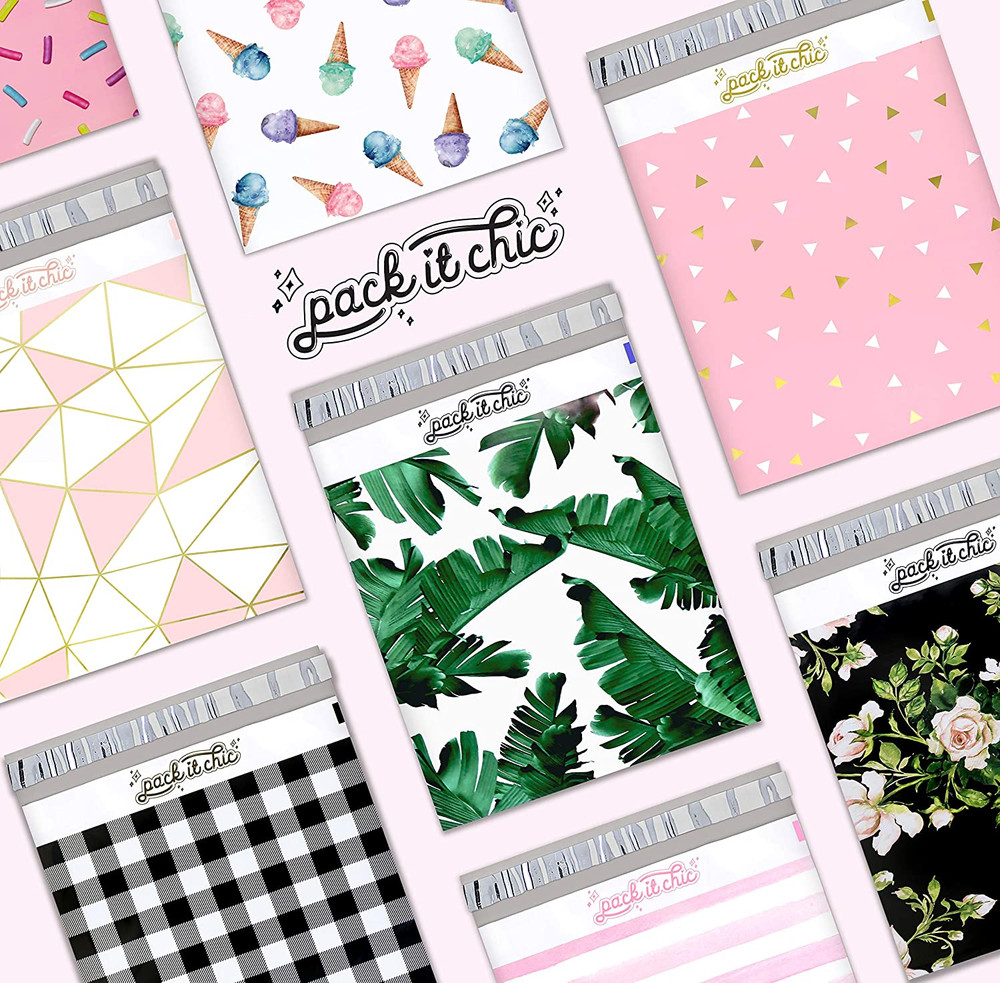 - 10X13 (100 Pack) Arrows Pattern Poly Mailer Envelope Plastic Custom Mailing &