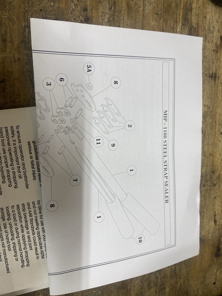 Industrial Strapping Sealer