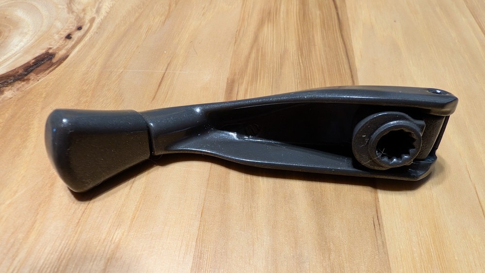Casement Window Replacement Folding Crank Handle NEW Truth Hardware Gray
