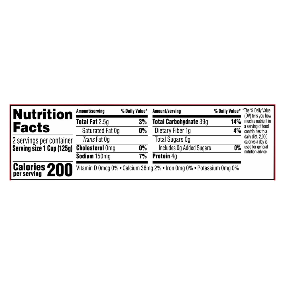 White Rice, Microwaveable Rice Cups, Gluten Free