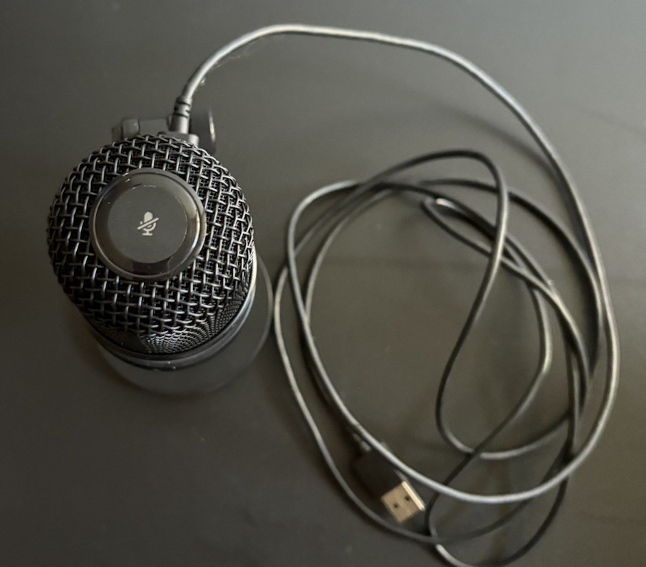 HyperX SoloCast USB Gaming Microphone - Black (4P5P8AA)