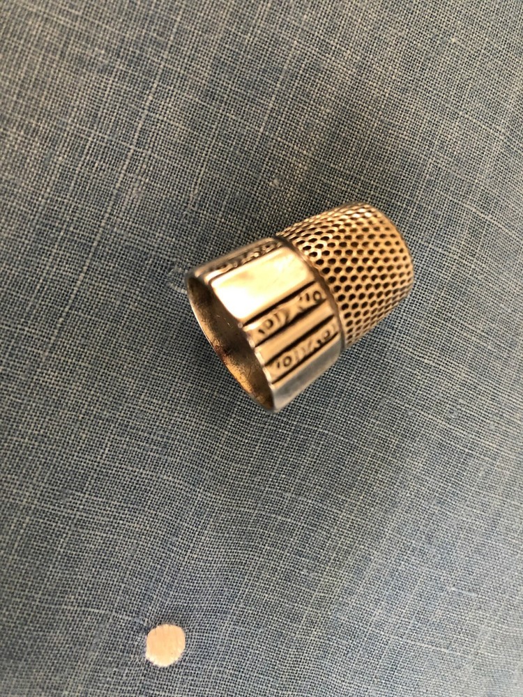 Antique Sterling Thimble