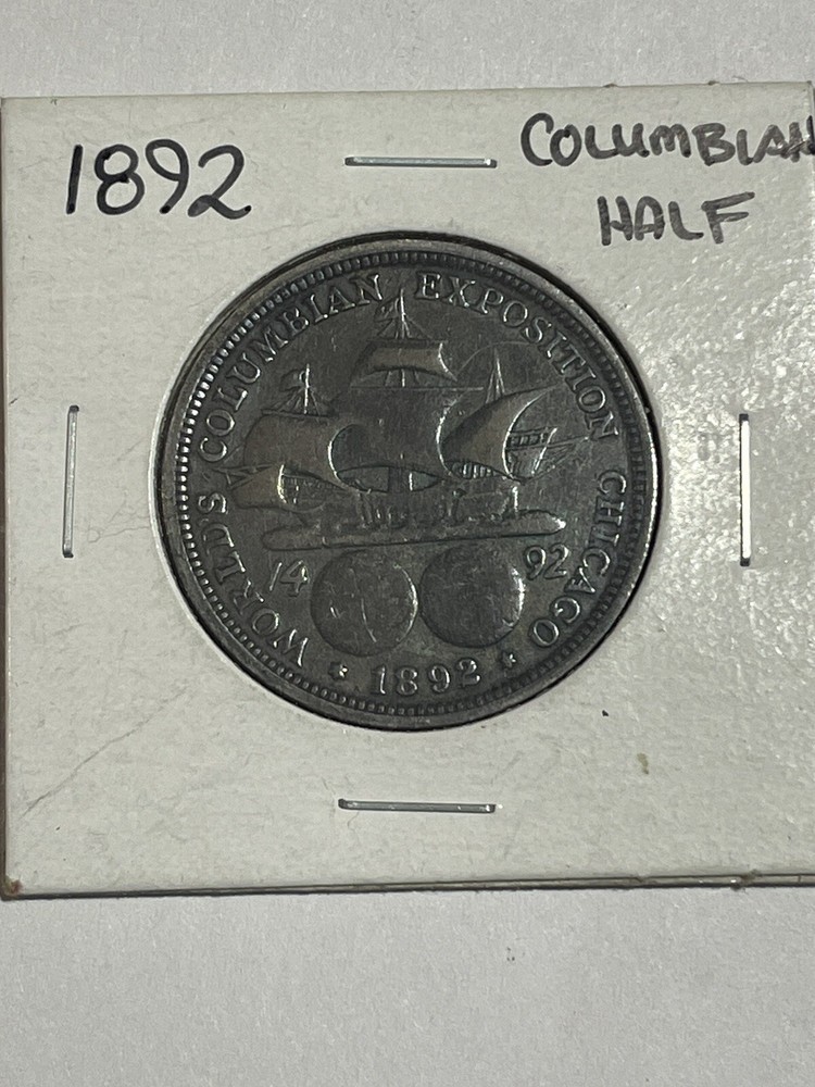 1892 columbian exposition half dollar