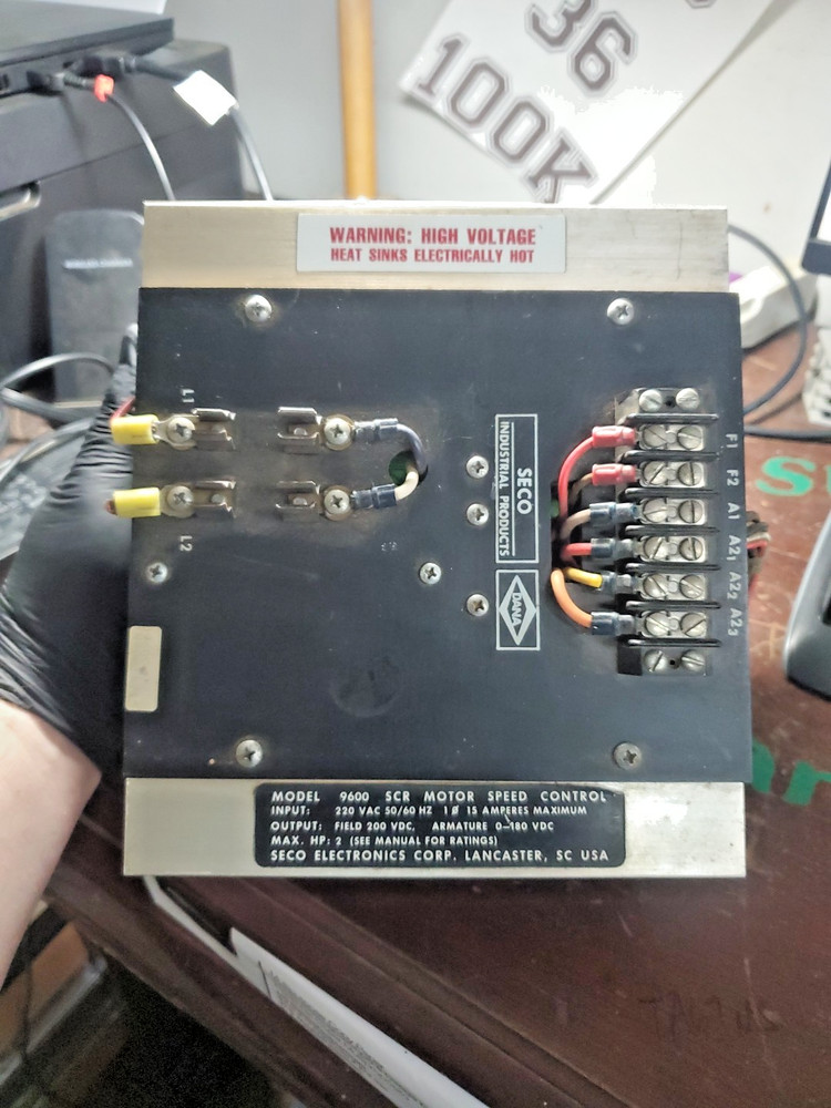 SECO ELECTRONICS SCR MOTOR SPEED CONTROL 9600 (VR14)
