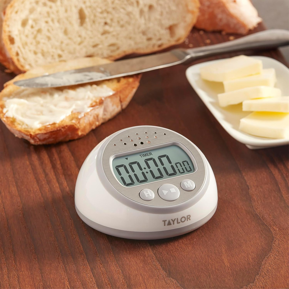 Taylor Digital Timer Counts up and down for School, Learning, Projects, and Kitc