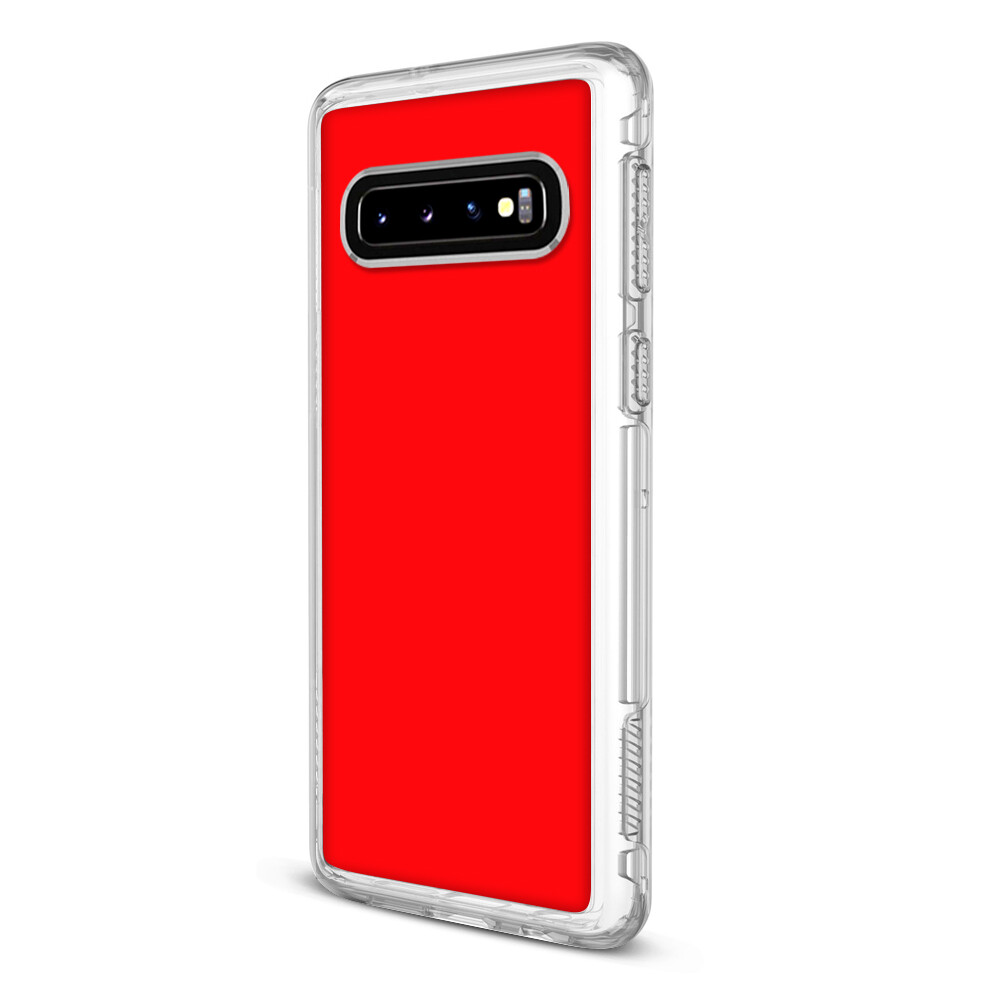 Pelican Adventurer Galaxy S10 Skins Decals Solid Red color