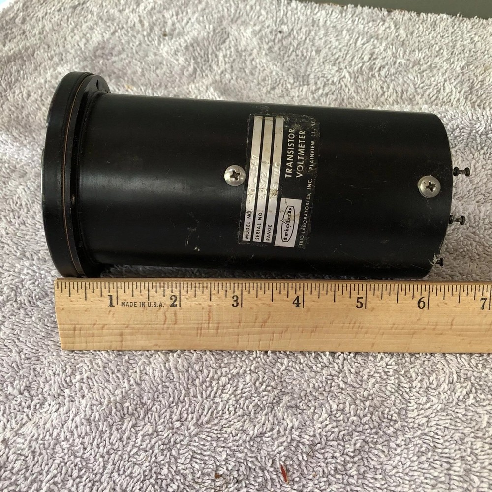 Trio Laboratories Transistor Voltmeter Model No. 301-1547