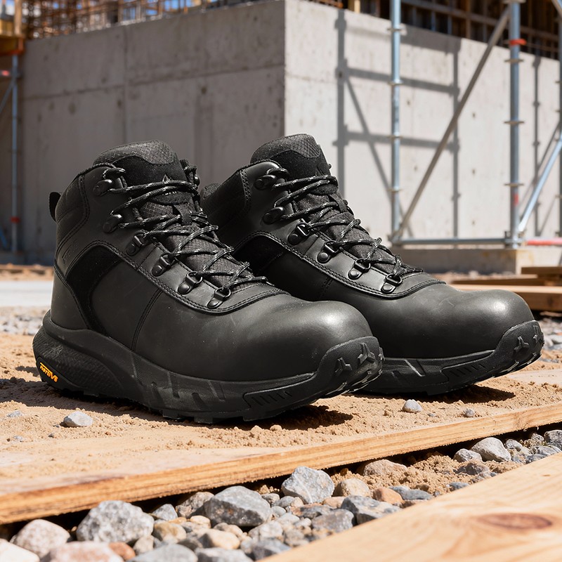 Men Composite Toe Construction Boots Lightweight Waterproof Safety Work Boots