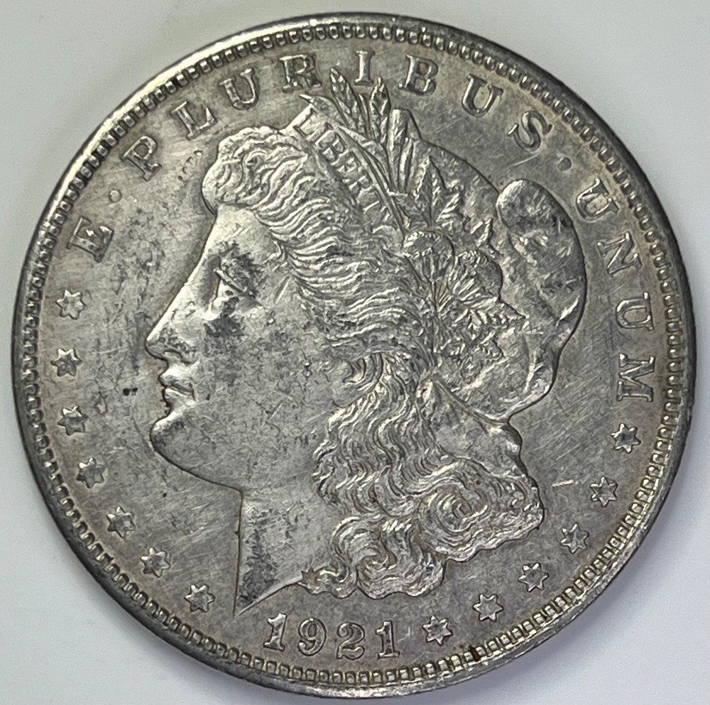 1921 D Morgan Silver Dollar -  #MD102