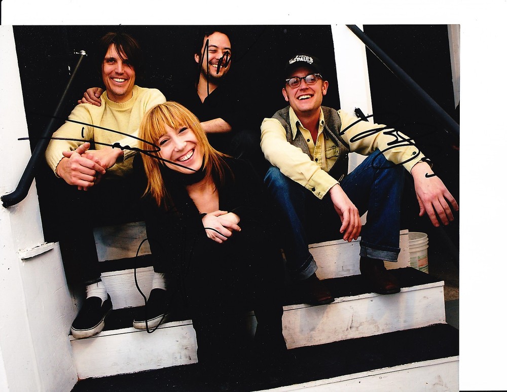 HEARTLESS BASTARDS GROUP SIGNED POSED 8X10
