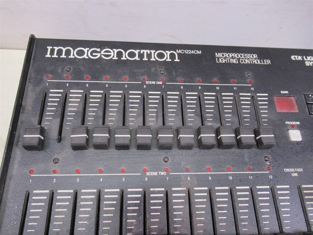 ETA Lighting DMX Imagenation MC1224CM Microprocessor Analog Lighting Controller